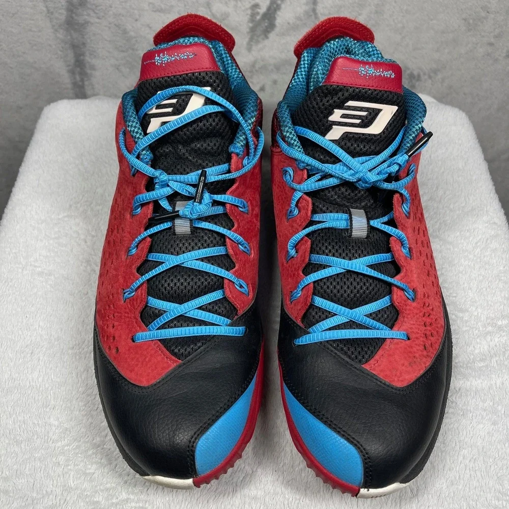 Nike Air Jordan CP3‎ VII Basketball Men Shoes Black/Red/Blue 616805-607 Size 13